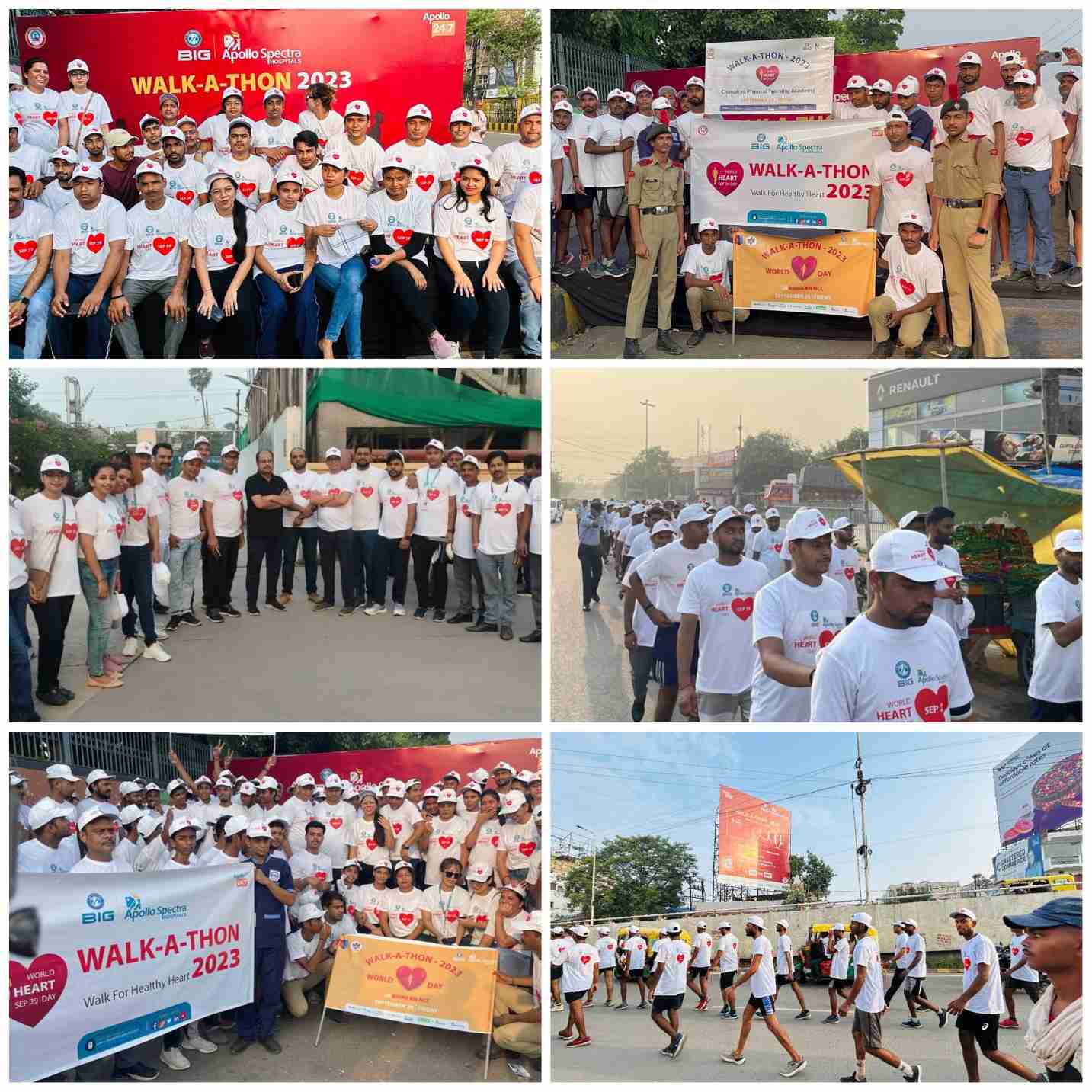 On this special occasion of World Heart Day 2023, 𝗕𝗜𝗚 𝗔𝗽𝗼𝗹𝗹𝗼 𝗦𝗽𝗲𝗰𝘁𝗿𝗮 𝗛𝗼𝘀𝗽𝗶𝘁𝗮𝗹 took the lead in spreading awareness for a healthier heart. 