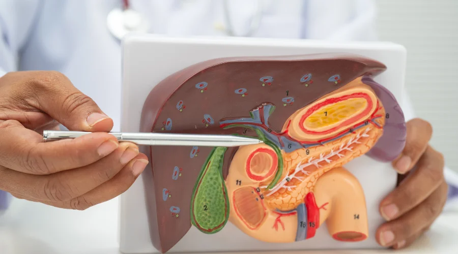 Liver problems after gallbladder removal 
