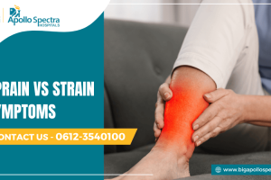 Sprain vs Strain Symptoms