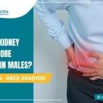 why are kidney stones more common in males