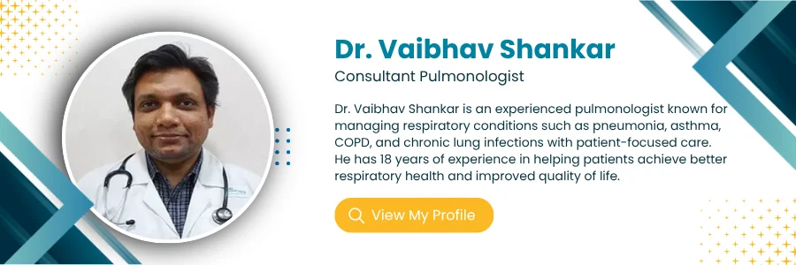 Dr. Vaibhav Shankar Pulmonologist