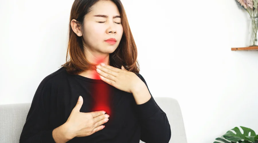 acid reflux serious symptoms