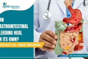 can gastrointestinal bleeding heal on its own