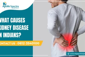 What causes kidney disease in Indians
