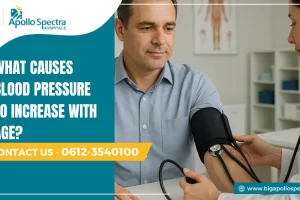 what causes blood pressure to increase with age