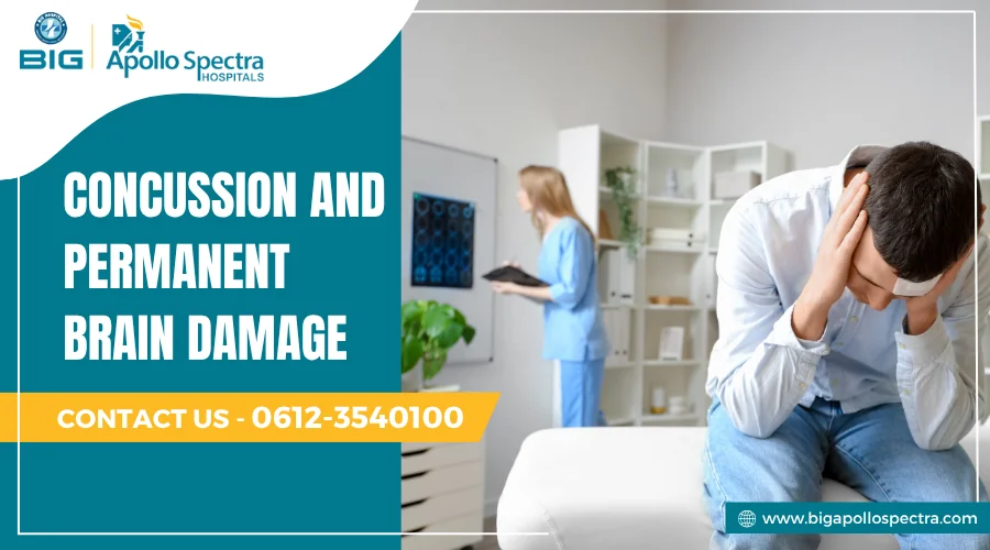 can concussion cause permanent brain damage