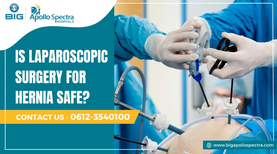 Is laparoscopic surgery for hernia safe