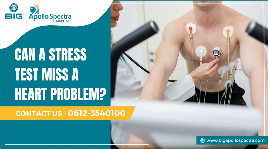 Can a stress test miss a heart problem
