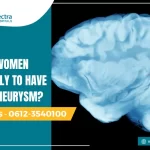 Why are women more likely to have a brain aneurysm