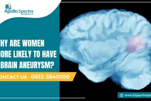 Why are women more likely to have a brain aneurysm