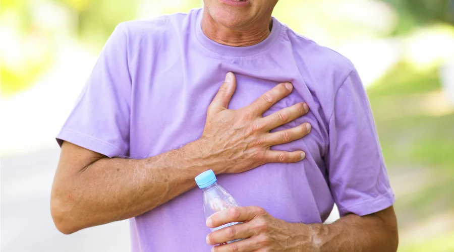 chest fibrosis pain