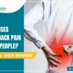 What causes chronic back pain in young people