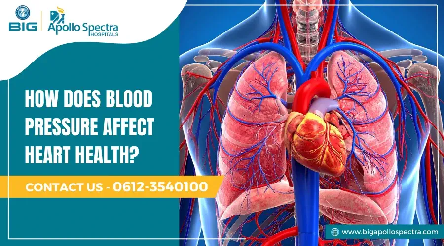 how does blood pressure affect heart health