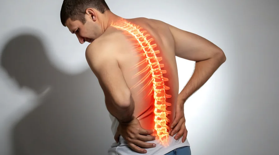 medical causes of back pain in young people