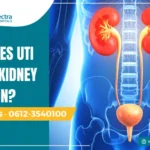 How does UTI affect kidney function