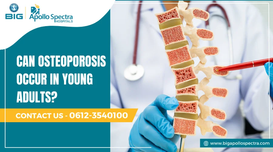 Can osteoporosis occur in young adults