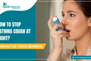 How to stop asthma cough at night
