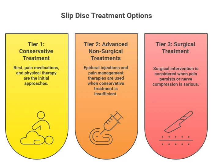 what are the best treatments for slip disc