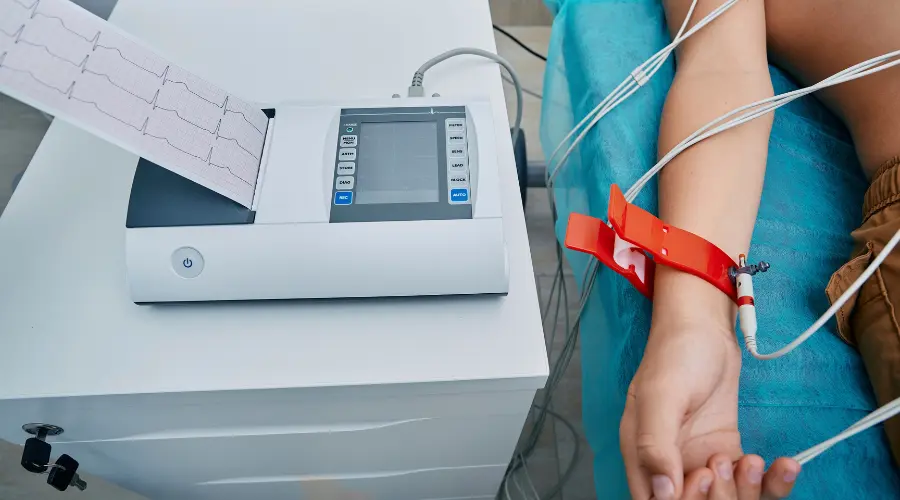 ECG test