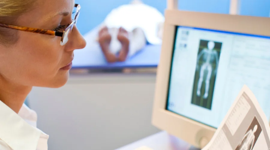 Bone density scan
